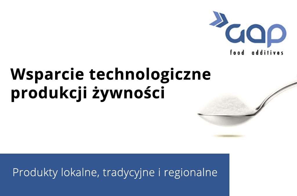 GAP POLAND wsparcia produkcję żywności tradycyjnej i regionalnej (informator)